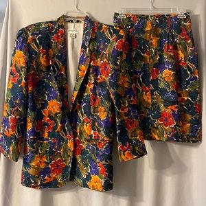 🔴EXPRESS VTG Compagnie Internationals Blazer and Skirt